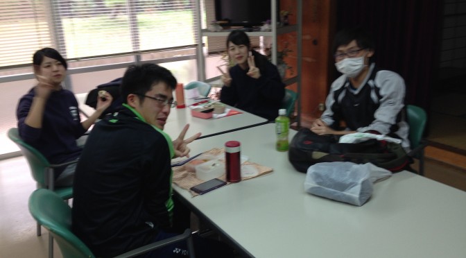 今週は、教育大の研修生が来てくれています。